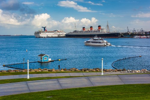 Cruise Ship at sea