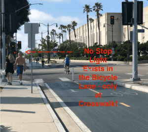 Image of redondo beach bicycle path