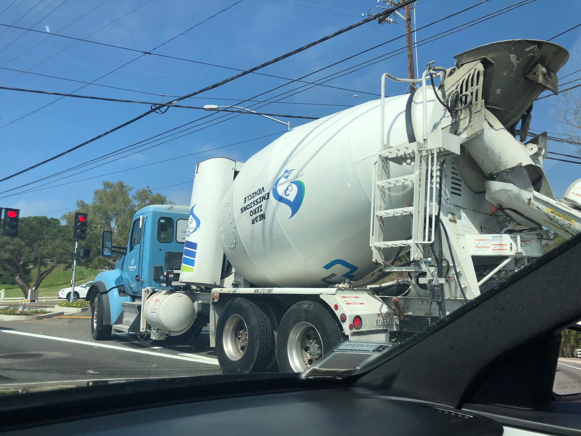 Rolling Hills Estates Cement Truck Rolling