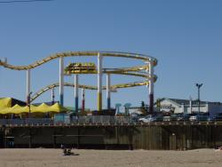 Santa Monica Pier Rollercoaster