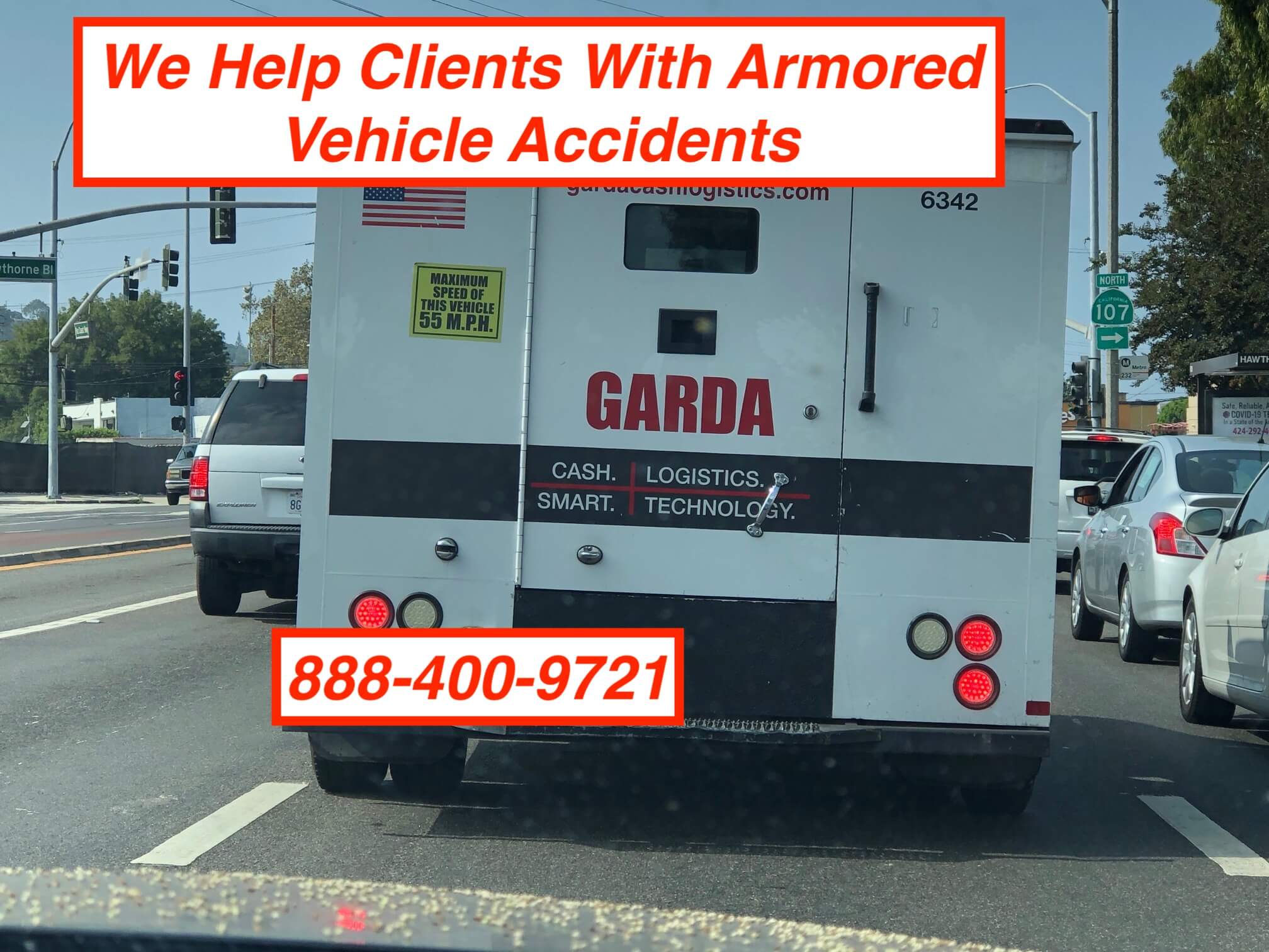 Guarda Armored Vehicle in Torrance, Los Angeles County, California