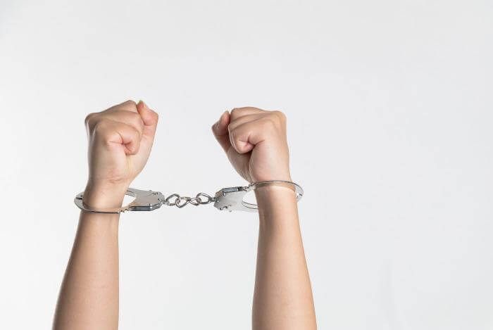 California Law and Handcuffs