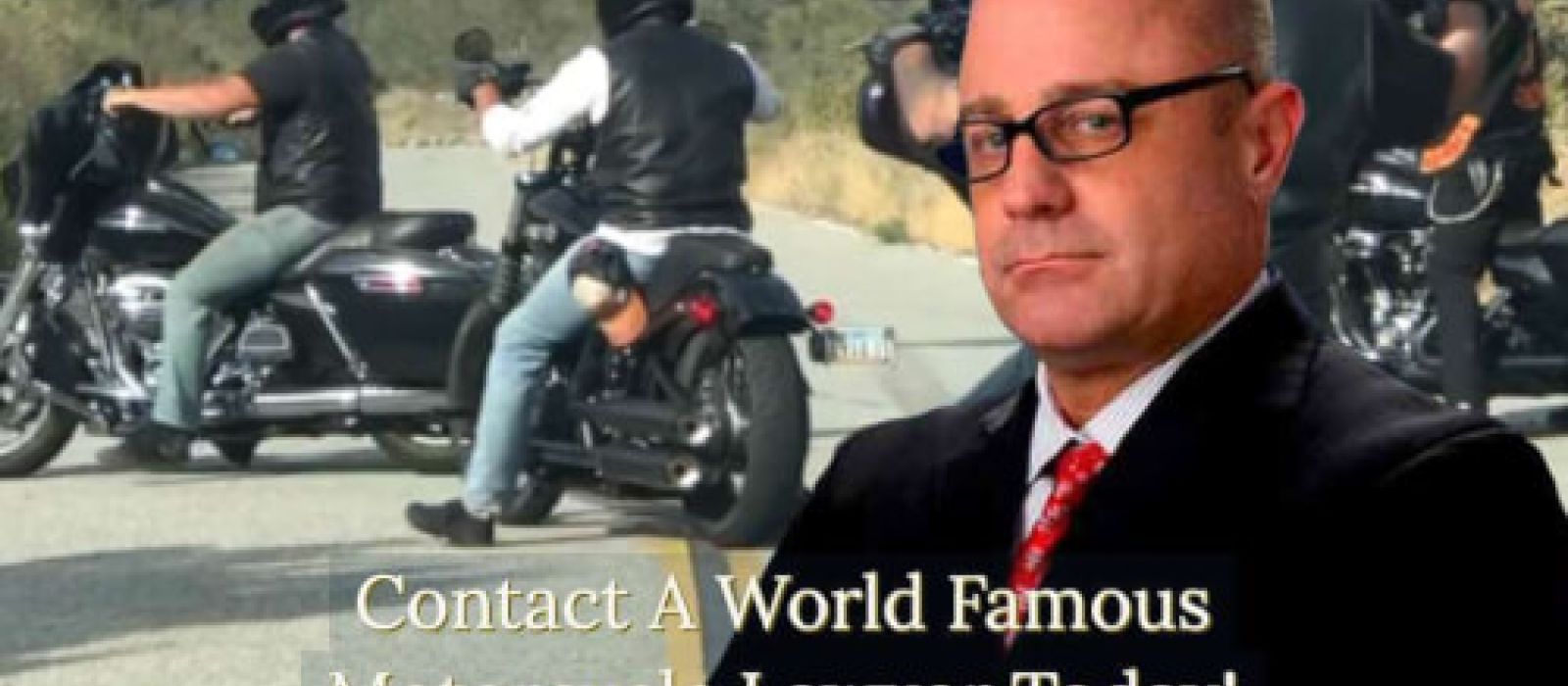 Geo City Motorcycle Lawyer, Michael Ehline with crossed arms