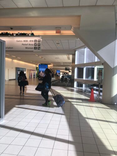 Ontario Airport Luggage Relief Area