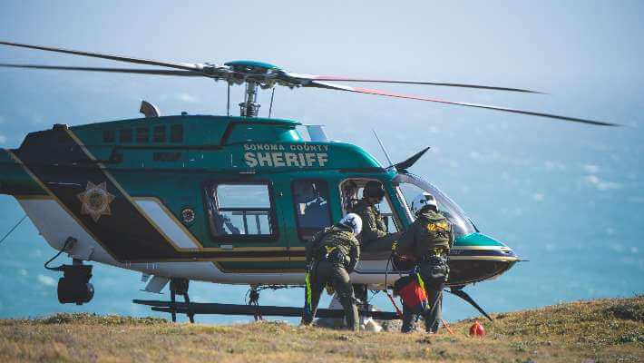 Sheriff rescue chopper