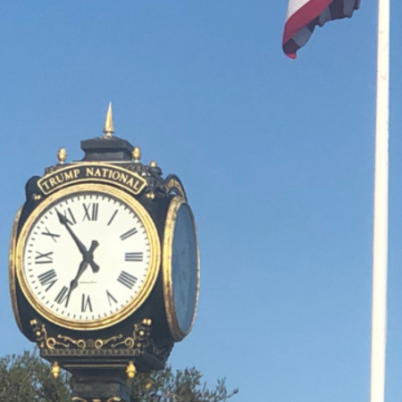 Trump Golf Course Clocktower