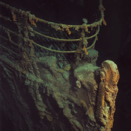 RMS Titanic underwater