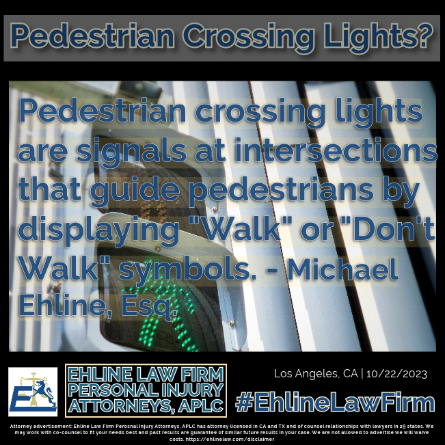 Pedestrian Street crossing signal