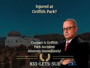 Griffith Park Accident lawyer, M. Ehline. A Car in Griffith Park Tumbles Down a Cliff