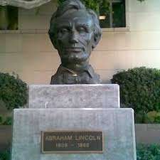 Government Statue. Abe Lincoln