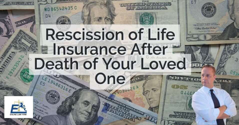 Rescission of Life Insurance