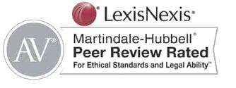 Martindale Hubbell Peer Rated Lawyer