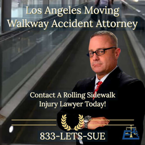 Moving sidewalk accident lawyer at LAX